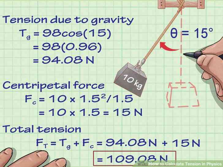 Image intitulée Calculer la Tension dans la Physique de l